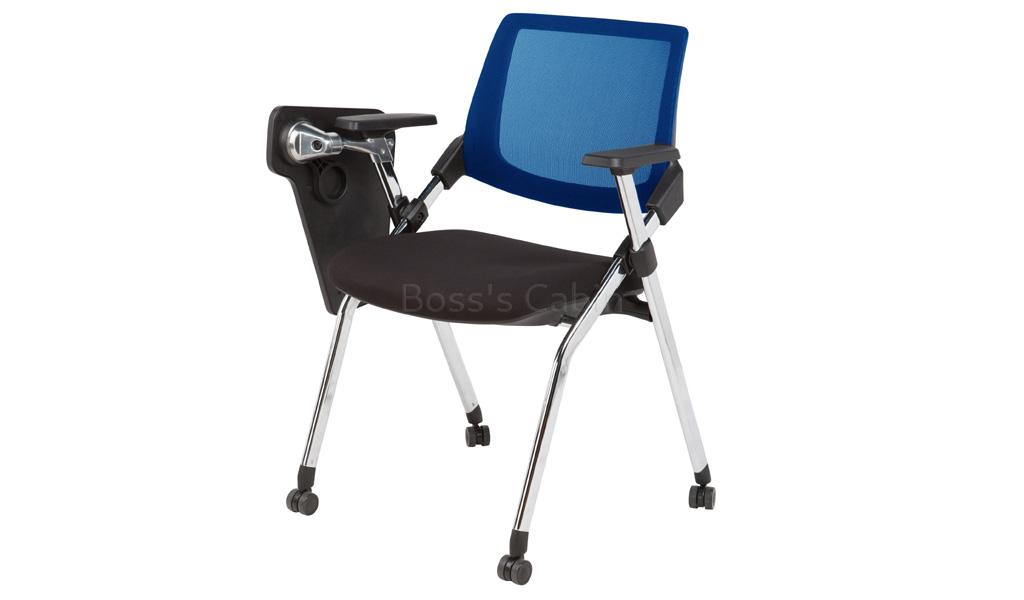 ‘Volt’ Training Chair With Writing Pad In Blue