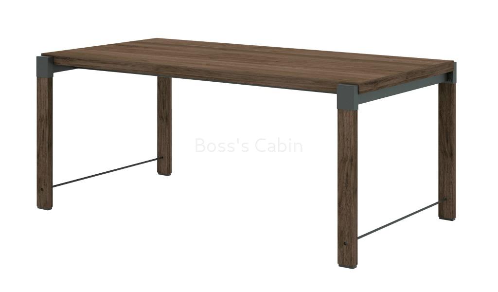 ‘Loft’ 8 Feet Meeting Table in Walnut Laminate