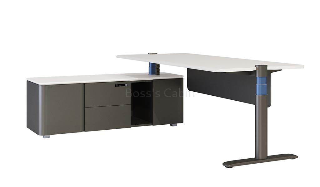 ‘UP-7’ 7 Feet Office Desk with Motorized Height Adjustment