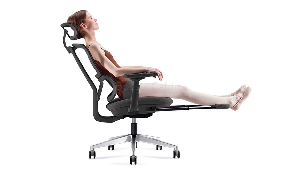 ‘H2’ Chair With Lumber Support & Footrest