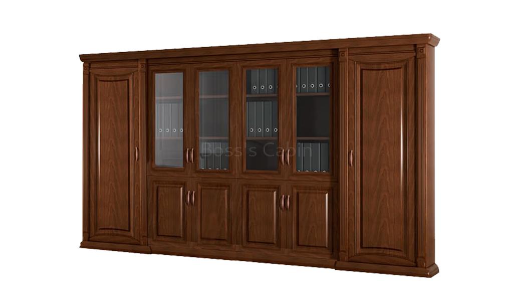 ‘Caesar’ Office Cabinet And Book Case In Wood