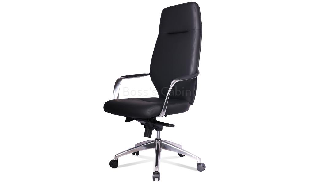 ‘Duke’ High Back Office Chair In PU Leather