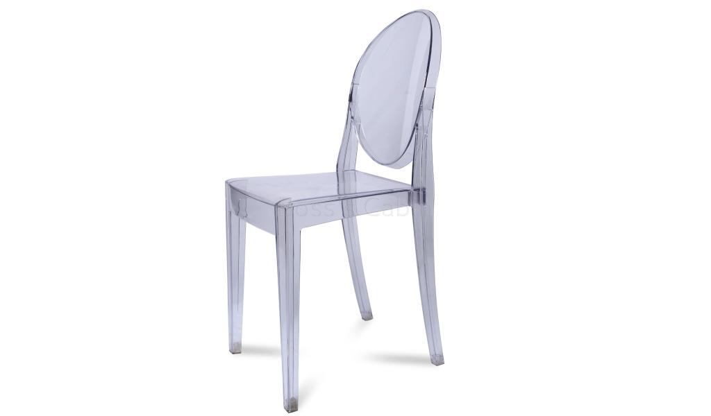 ‘Ghost’ Cafeteria Chair In Clear Acrylic