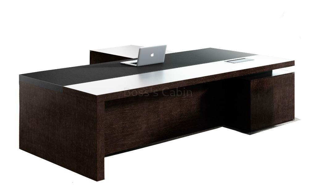 ‘Leading’ 8 Feet Office Table In Wenge Veneer