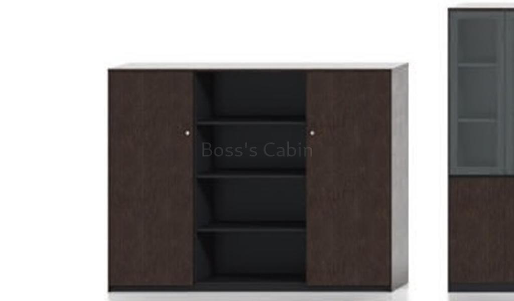 ‘Veta’ 2 Door Filing Cabinet & Bookshelf